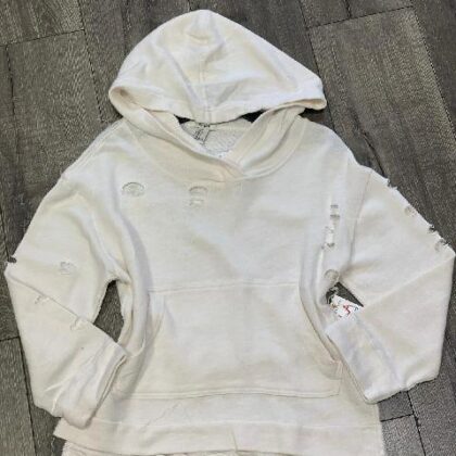 SUDADERA F21 RASGADA