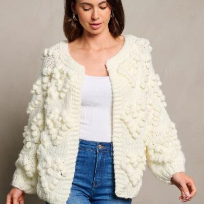 CARDIGAN CORAZONES 3D