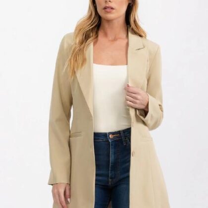 BLAZER BEIGE LARGO