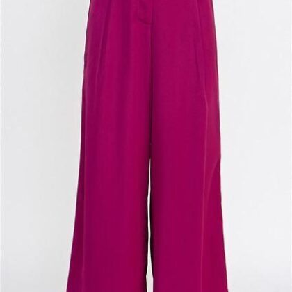 PANTALON PURPURA HEBILLAS CADERA